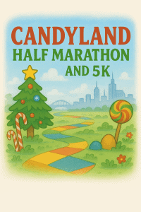 Candyland Christmas Half Marathon & 5K logo