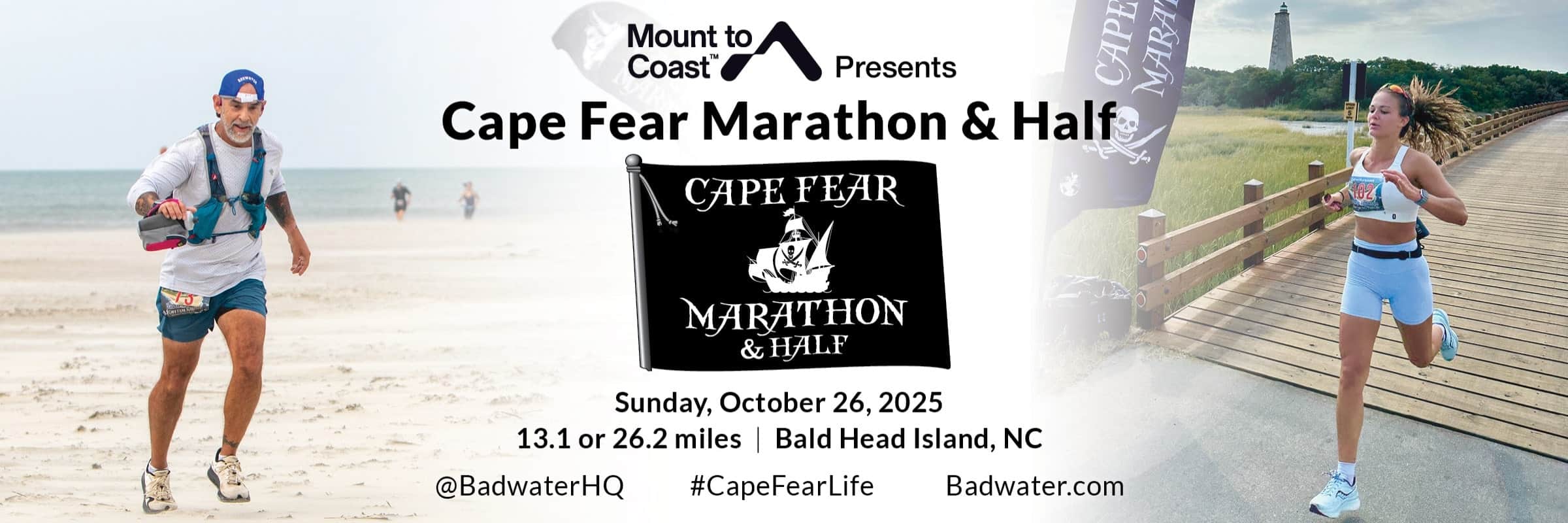 Cape Fear Marathon and Half banner
