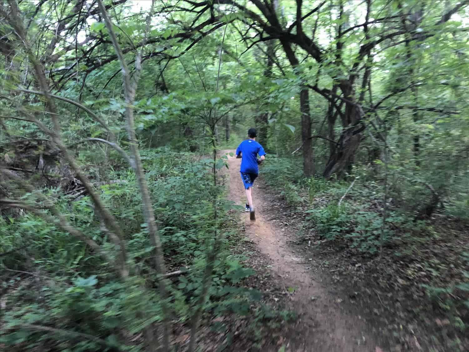 Caveman Challenge at Waterloo Lake in Denison, TX experience and scenery