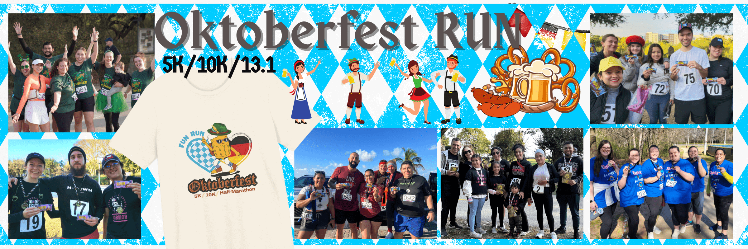 Cheers to Oktoberfest Run banner