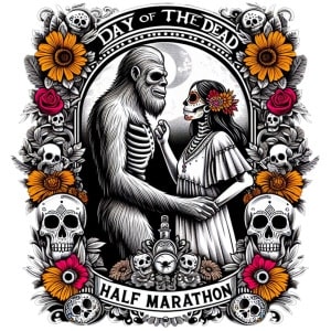 Day of the Dead Half Marathon logo