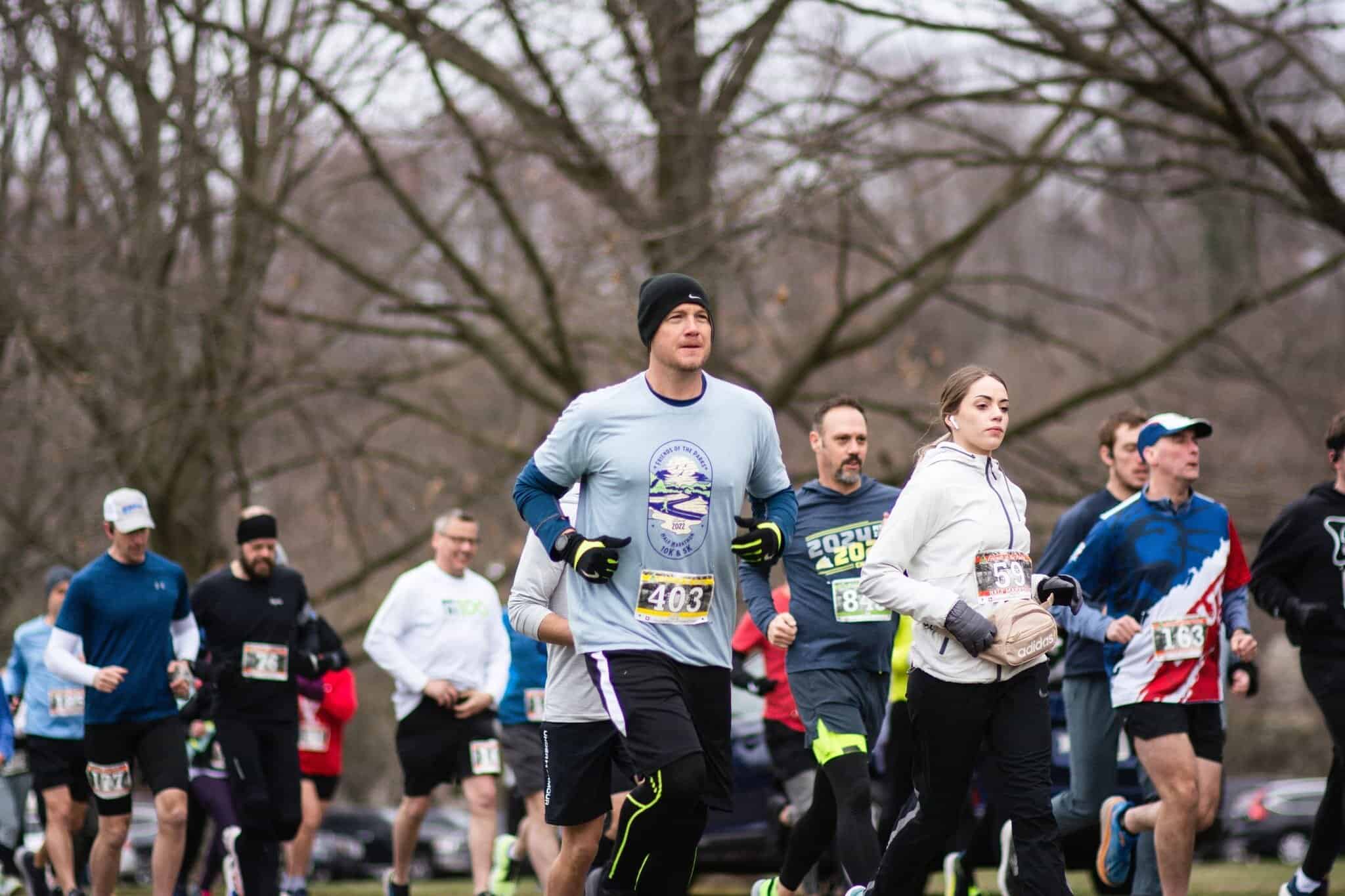 Friends of the Parks Half Marathon in Coshocton, OH experience and scenery