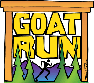 GOAT Run logo