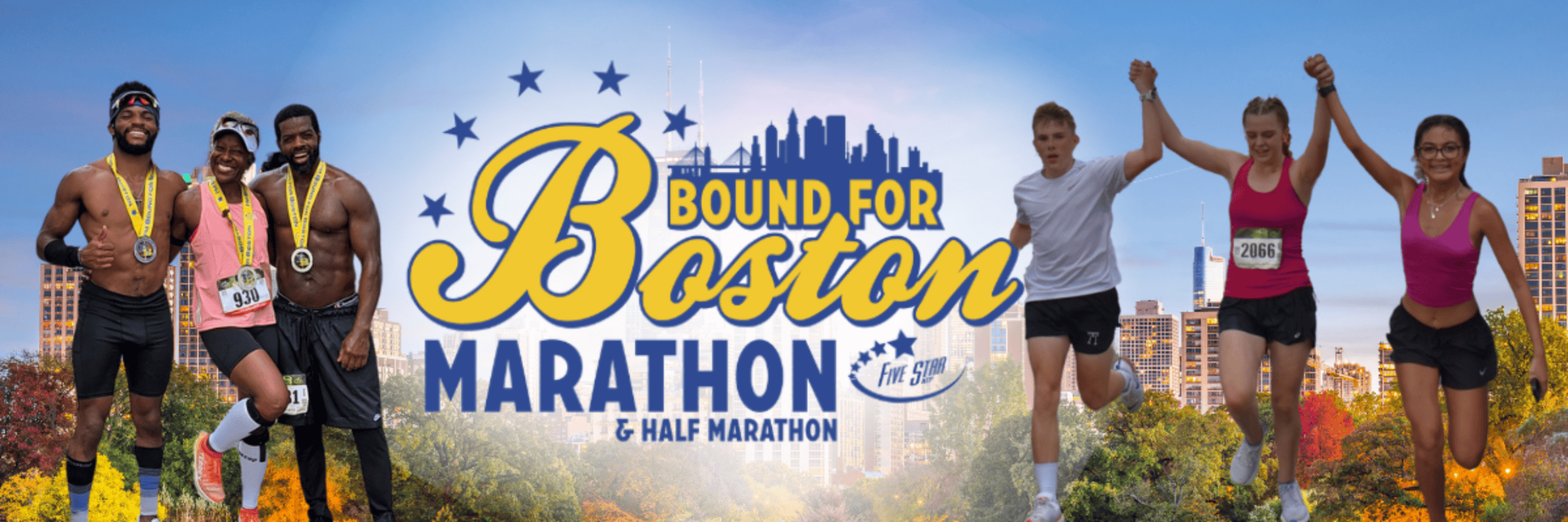 I'm Bound for Boston Marathon - Seattle banner