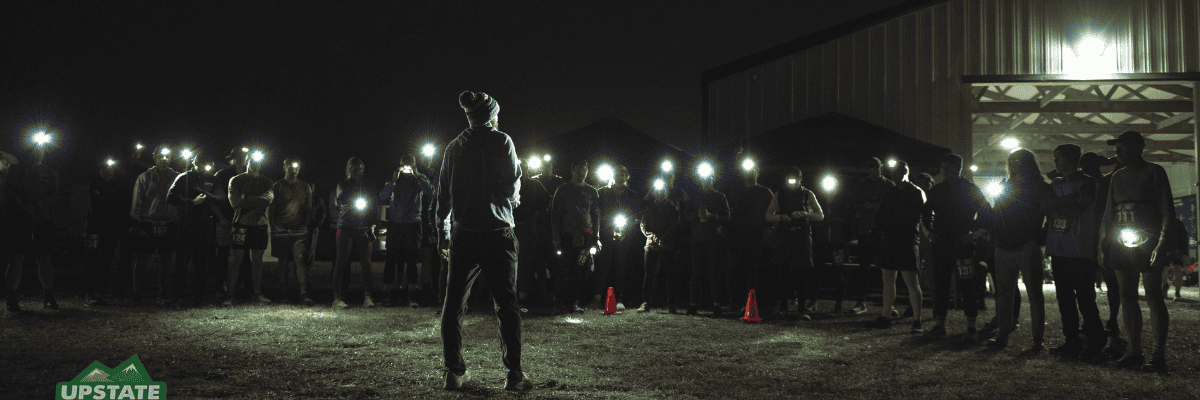 Longest Night Trail Run in Greenville, SC experience and scenery