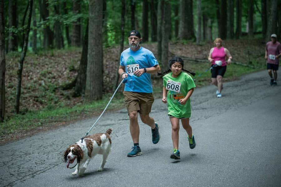 Mountaineer Rumble Running Festival in Blacksburg, SC experience and scenery