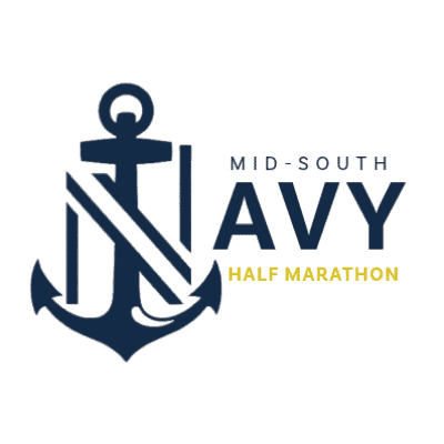 Navy Mid-South Half Marathon logo