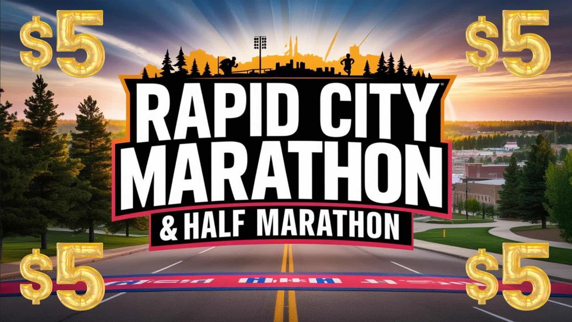 Rapid City Marathon and Half Marathon logo