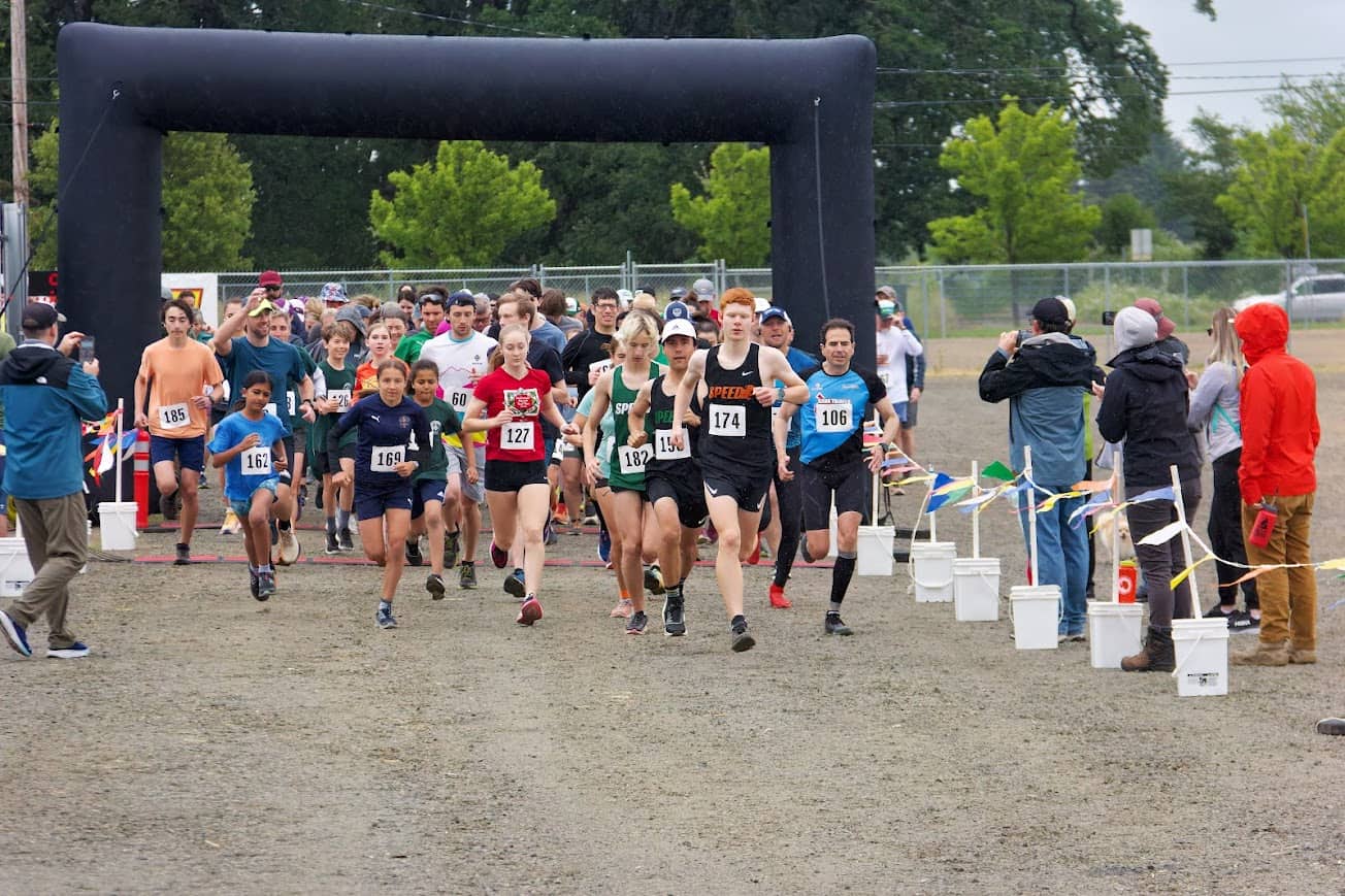 Run for the Hills in Corvallis, OR scenery and experience