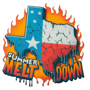 Summer Meltdown Half Marathon Austin logo
