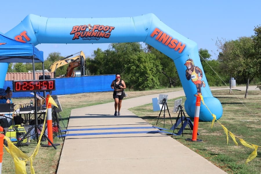 Summer Meltdown Half Marathon Dallas experience and scenery