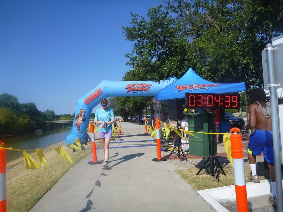 Summer Meltdown Half Marathon Fort Worth experience and scenery