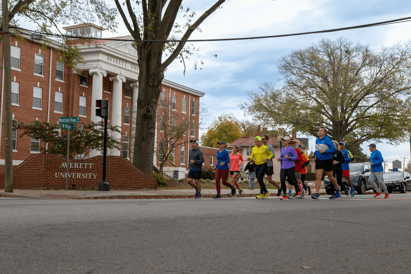 Three Sisters Marathon in Danville, Virginia experience and scenery
