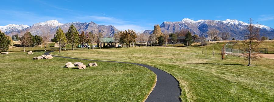 Traverse Mountain Half Marathon scenery