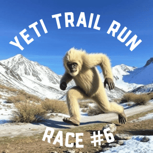 Yeti Trail Run Half-Marathon Logo