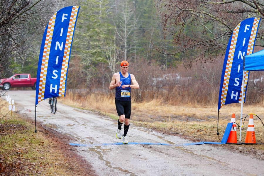 Boyden Lake Half-Marathon in Perry, ME scenery and experience