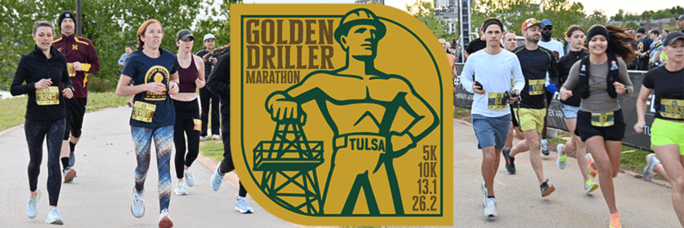 Golden Driller Marathon in Tulsa, OK experience and scenery