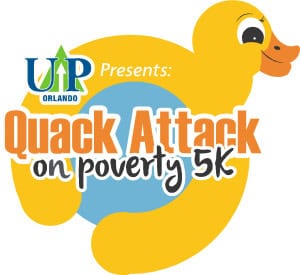Quack Attack on Poverty 5K logo