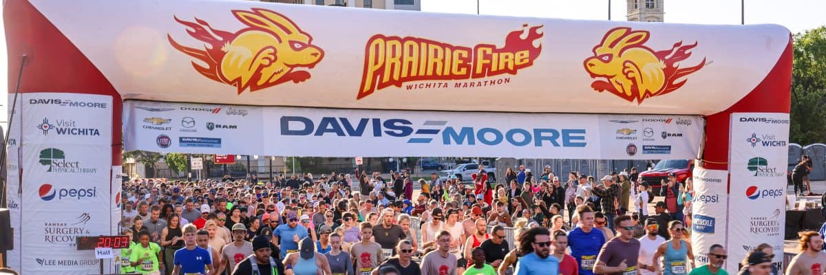 Prairie Fire Spring Half Marathon & 5k in Wichita, KS experience and scenery
