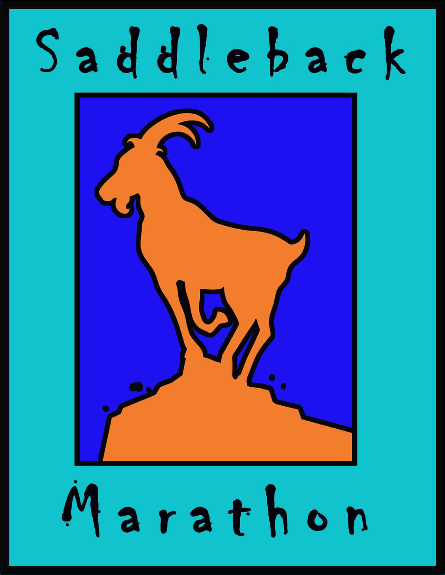 Saddleback Marathon logo