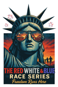 Red, White and Blue Half Marathon logo