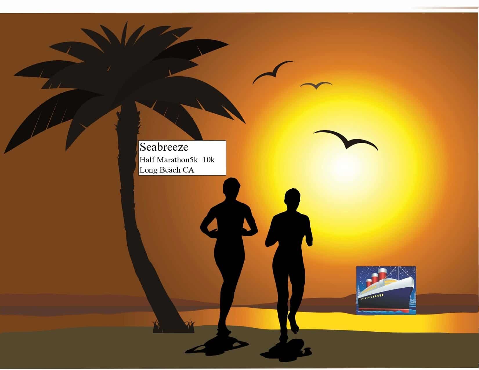 Seabreeze Half Marathon logo