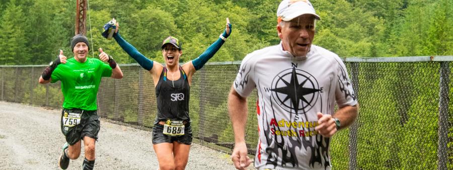 Tunnel Light Half Marathon in North Bend, WA scenery and experience