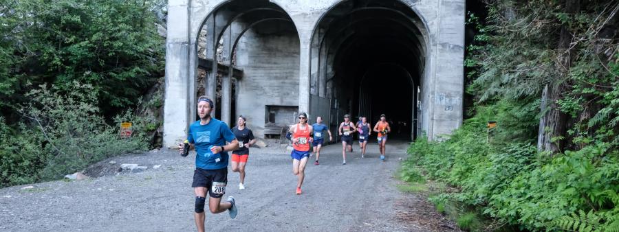 Tunnel Vision Half Marathon in North Bend, WA experience and scenery