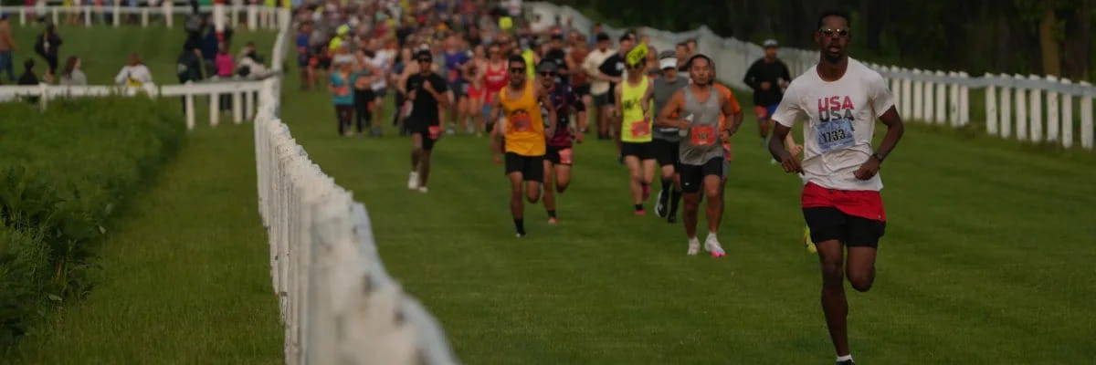 WARRIOR RUSH 5K - 10K - Half Marathon 13.1 (Chicagoland) scenery and experience