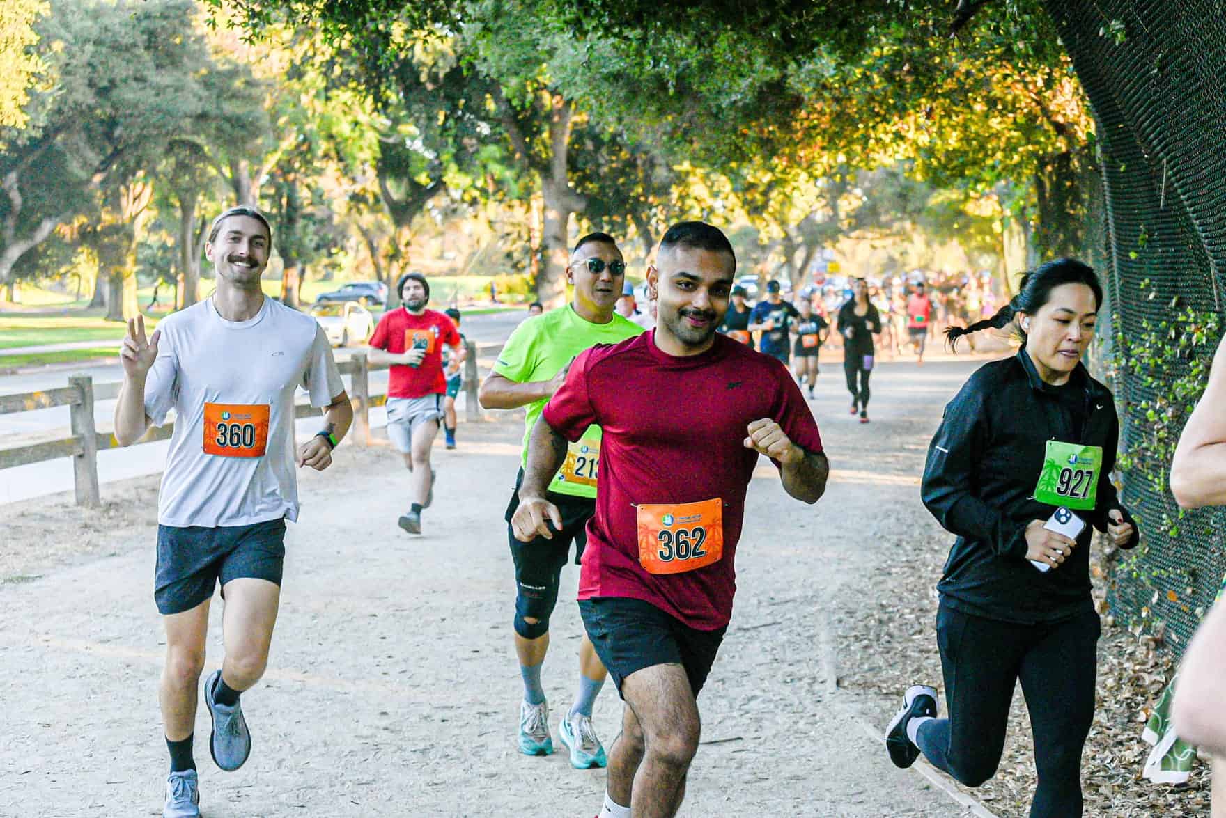 Game Day Half Marathon in Los Angeles, CA experience and scenery