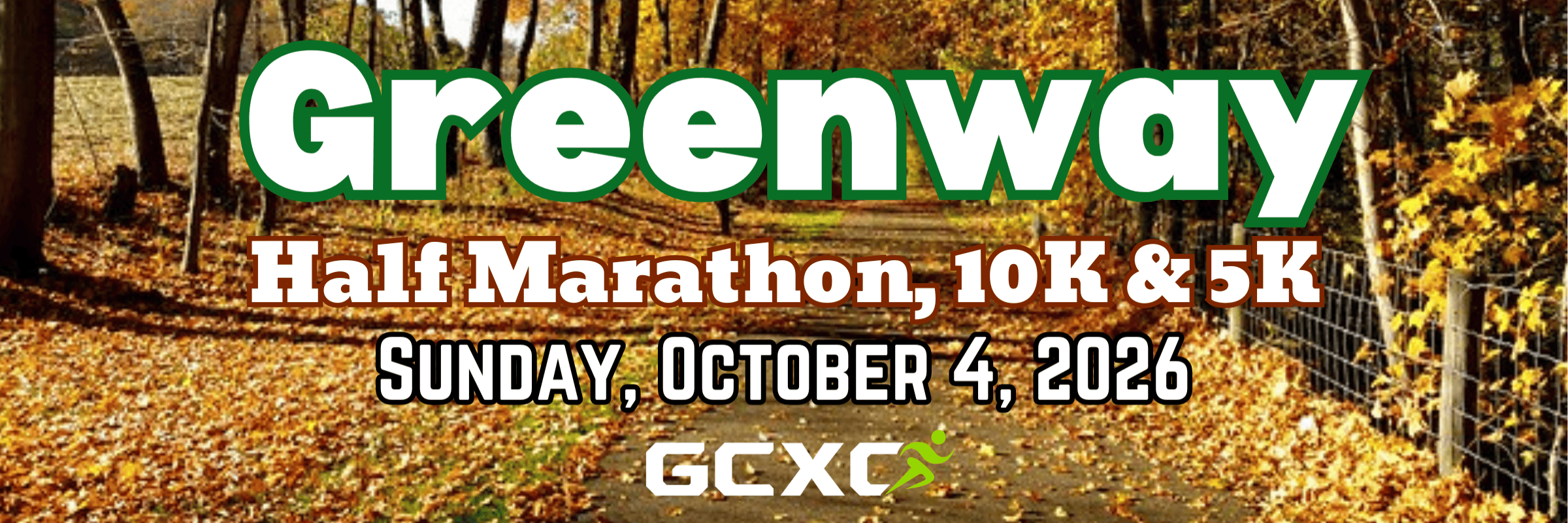 Greenway Marathon & Half Marathon banner