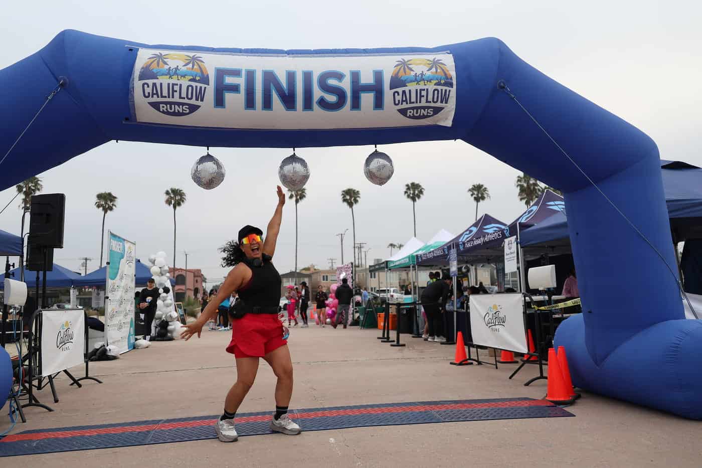 Disco Miles: Beachfront Boogie Half Marathon in Long Beach, CA experience and scenery
