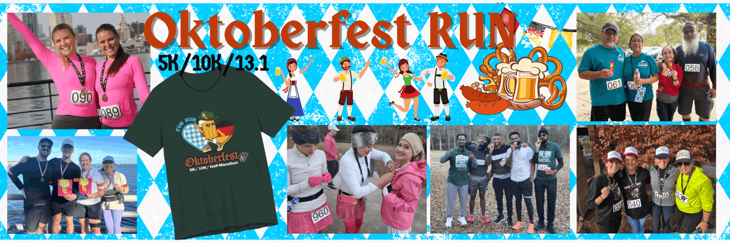 Oktoberfest Run banner